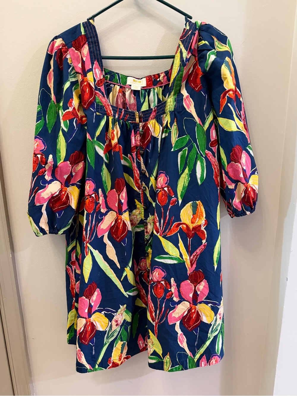 Maeve Tabitha Swing Tunic Dress Multi Color Size XS Anthropologie